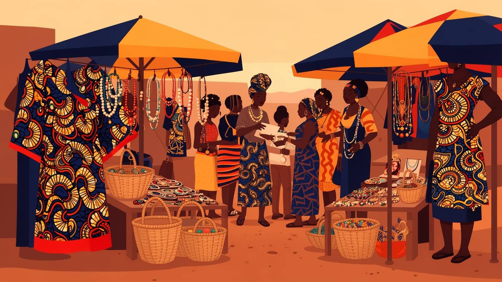 African marketplace