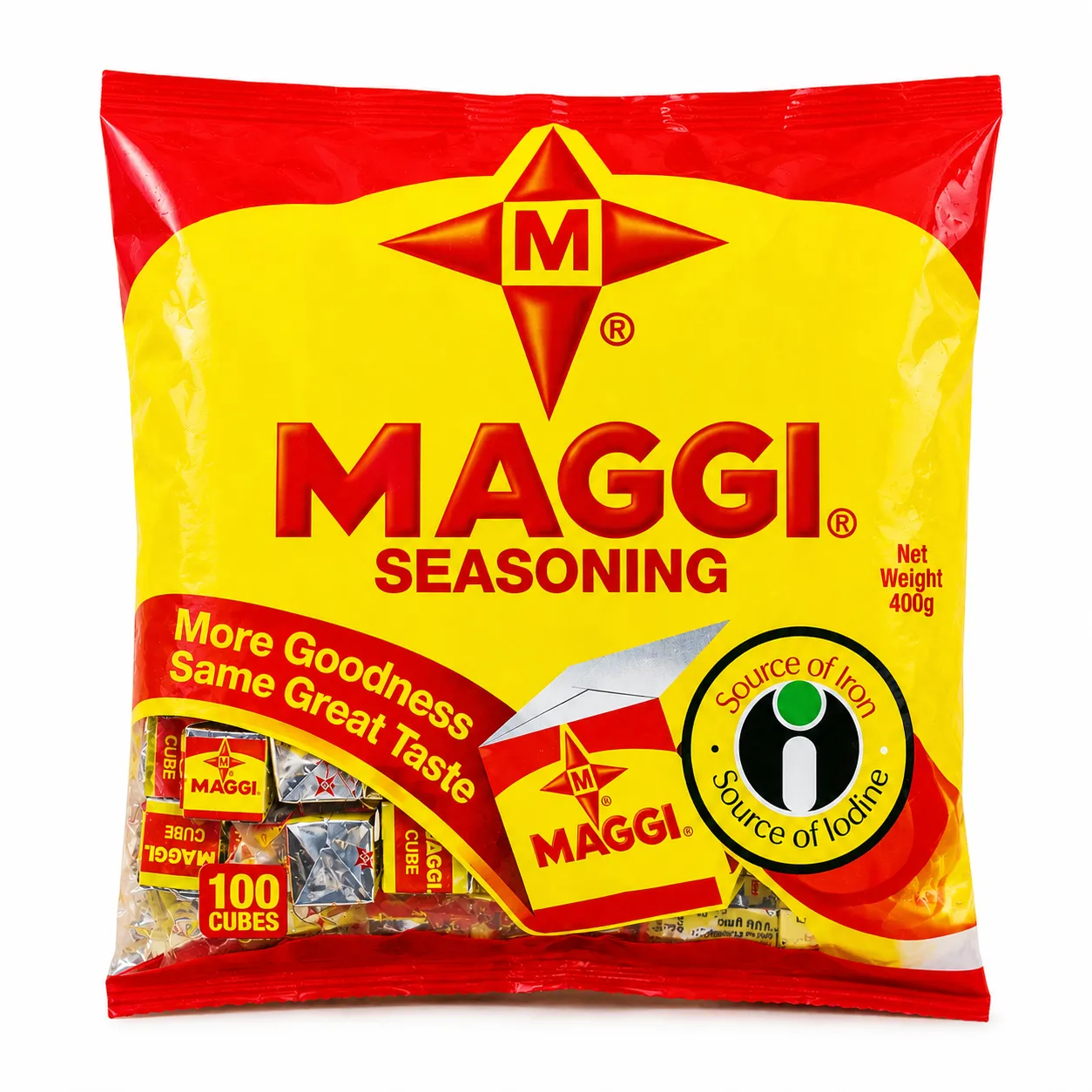 MAGGI Seasoning Cubes | 100 Count (400g) | Savory All Purpose Cooking Seasoning