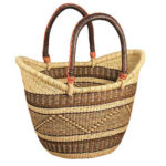 African Market Baskets African Fair Trade Basket - Shopping Tote