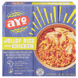 Jollof Rice with chicken (Frozen)